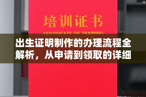 东营出生证明制作的办理流程全解析，从申请到领取的详细指南
