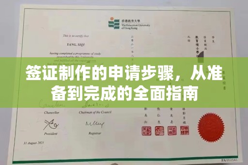 东营签证制作的申请步骤，从准备到完成的全面指南