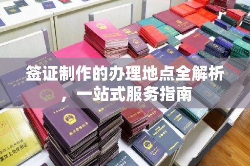 东营签证制作的办理地点全解析，一站式服务指南